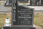 OLWAGEN Frederich W.C. 1847-1982