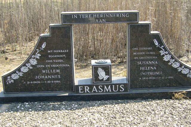 ERASMUS Willem Johannes 1905-1986 & Susanna Helena NöTHLING 1906-1997 