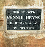 HEYNS Bennie 1937-1997