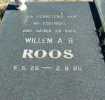 ROOS W.A.B. 1925-1985
