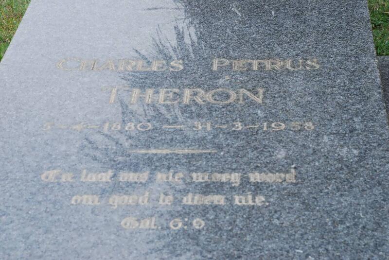 THERON Charles Petrus 1880-1958