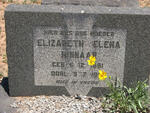 MINAAR Elizabeth Elena 1881-19?