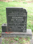 PLESSIS Susanna, du nee VENTER 1889-1980