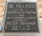 VILLIERS Pieter Abraham, de 1965-1966