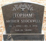 TOPHAM Arthur Stockwell 1886-1974