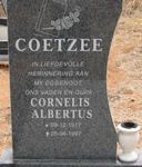 COETZEE Cornelis Albertus 1917--1997