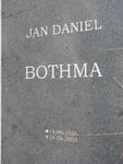 BOTHMA Jan Daniel 1926-2003