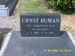 HUMAN Ernst 1897-1973
