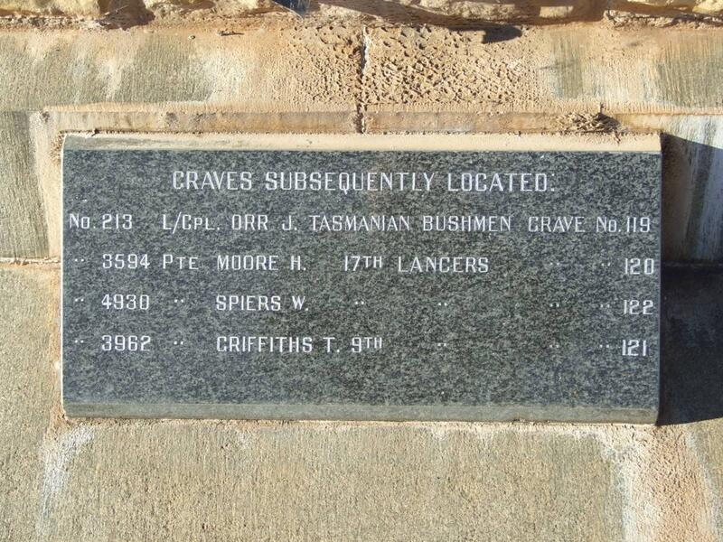 4. Graves subsequently located