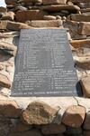 2. War memorial - name list