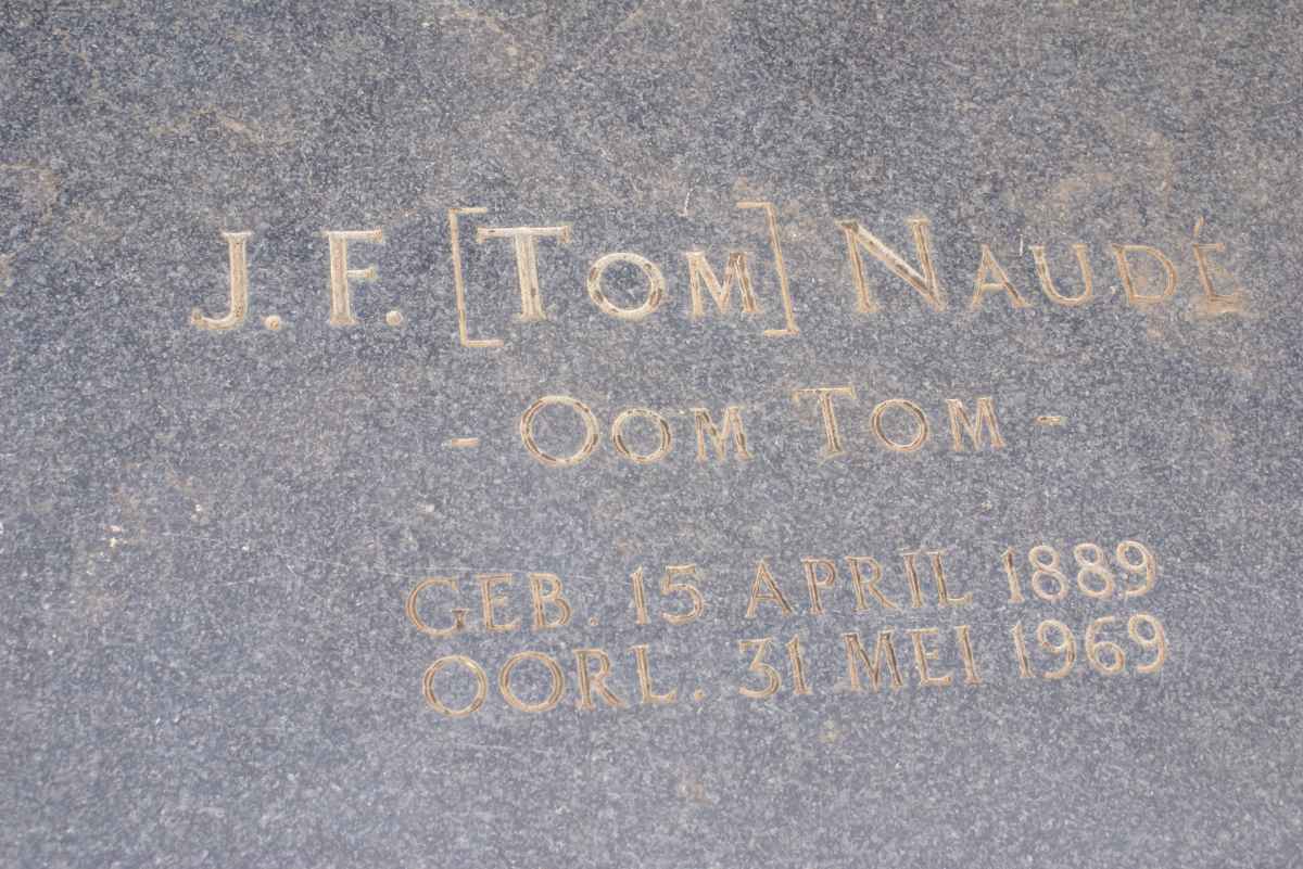 NAUDE J.F. 1889-1969
