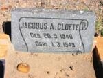 CLOETE Jacobus A. 1948-1949