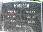 MYBURGH Willem G. 1878-1970 & Maria M. 1880-1970