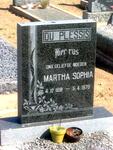 PLESSIS Martha Sophia, du 1891-1970
