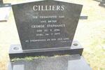 CILLIERS George Stephanus 1896-1977