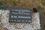ZONDAGH Ilse 1956-2004