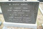 JOUBERT André Francois Joubert 1907-1988 & Mary Isabella DAVISON 1910-1991