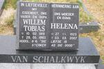 SCHALKWYK Willem Tobias, van 1919-1993 & Helena 1923-2007