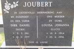 JOUBERT Dirk Daniel 1911-1977 & Louisa Johanna 1914-1996