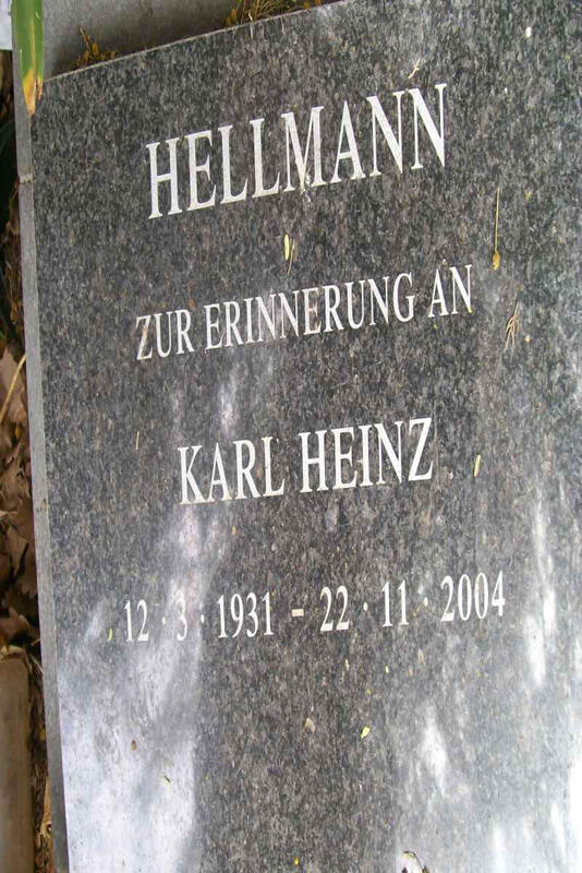 HELLMANN Karl Heinz 1931-2004