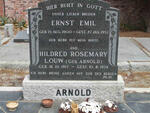 ARNOLD Ernst Emil 1900-1957 :: LOUW Hildred Rosemary nee ARNOLD 1917-1974