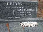 LEODIG Hans Gunther 1931-2006