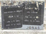 JONAS John I.M. 1885-1955 & Louise M.G. FOBIAN 1??1-1966