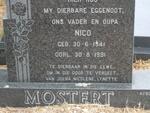 MOSTERT Nico 1941-1991