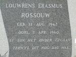 ROSSOUW Louwrens Erasmus 1942-1960