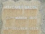 BACON Margaret 1877-1953