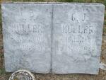MULLER G.J. 1897-1983 & A.P. 1906-1981