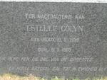 COLYN Estelle nee ROUX 1939-1966
