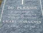 PLESSIS Charl Johannes, du 1936-2003