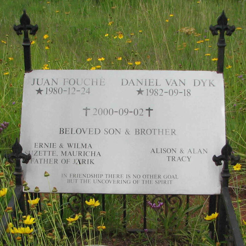 FOUCHÉ Juan 1980-2000 :: VAN DYK Daniel 1982-2000