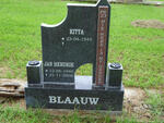 BLAAUW Jan Hendrik 1940-2006 & Kitta 1945-