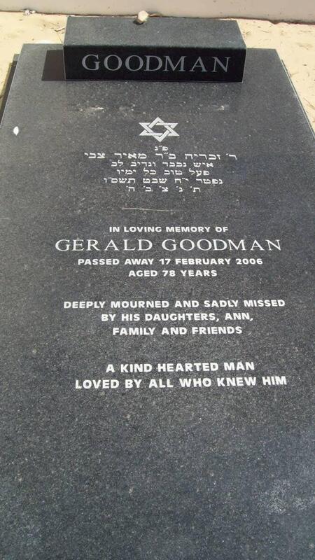 GOODMAN Gerald -2006