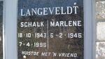 LANGEVELDT Schalk 1943-1998 & Marlene 1946-