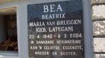 BRUGGEN Beatrix Maria, VAN nee LATEGAN 1942-2004