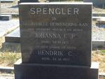 SPENGLER Hendrik C. -1971 & Johanna C.P. -1971