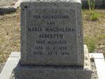 ALBERTYN Maria Magdalena nee MEIRING 1893-1979