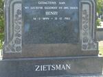 ZIETSMAN Henry 1899-1967