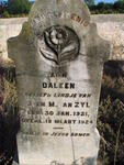 ZYL Daleen, van 1921-1924