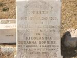BORRIUS Johannes Philippus 1840-1892 & Nicolasina Susanna 1844-1919