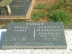 VOIGT Johan Carel 1908-1993 & Carolina Magrietha Cornelia WILKE 1903-1995