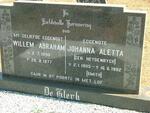 KLERK Willem Abraham, de 1898-1977 & Johanna Aletta HEYDENRYCH 1905-1982
