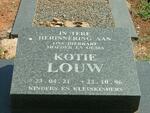LOUW Kotie 1921-1996