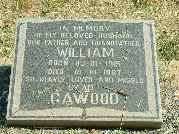 CAWOOD William 1915-1987