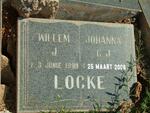 LOCKE Willem -1990 & Johanna C.J. -2006