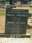 NESS Paulus Johannes 1919-1978 & Maria Helena 1924-1980