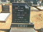 TIEDT Fred 1913-1992 & Marie 1915-1992